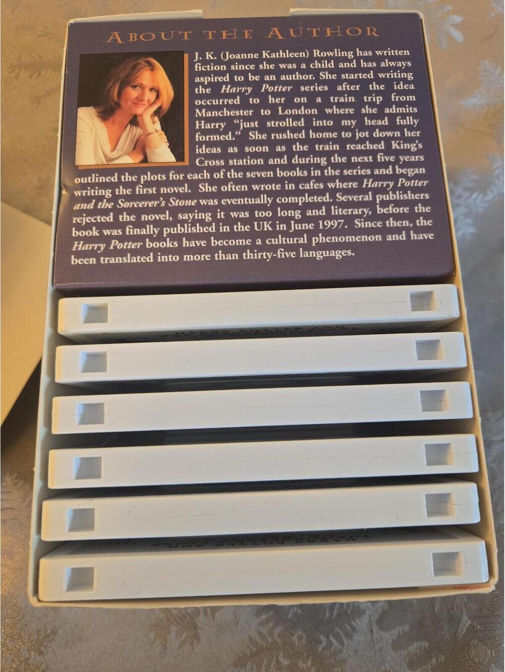 Harry Potter and the Sorcerer's Stone Audiobook 6-Cassette Box Set Jim Dale - Picture 4 of 5